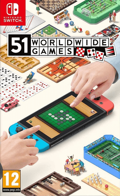 51 Worldwide Games box art for Nintendo Switch